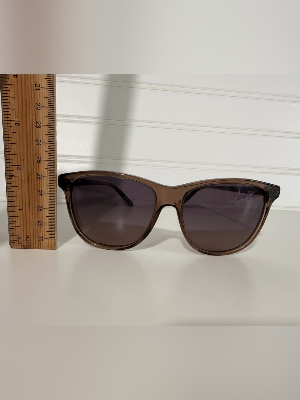 Bottega Veneta Translucent Brown Sunglasses with Smoky Lenses - Picture 5 of 10